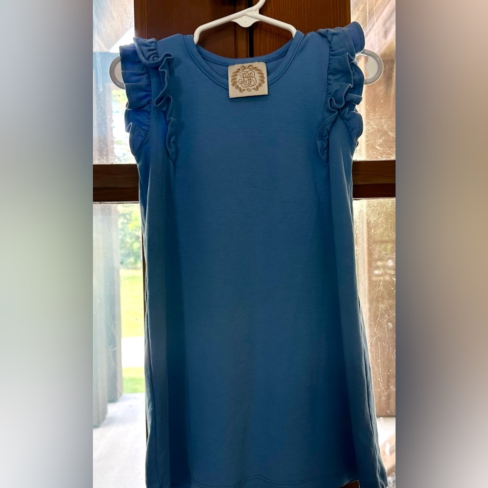 TBBC Ruehling Ruffle Dress - blue - Picture 3 of 6